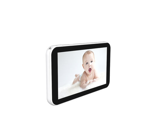 جهاز مراقبة الأطفال بالفيديو اللاسلكي بتردد 2.4 جيجاهرتز مزود بكاميرا تكبير قابلة للإمالة بدقة 720 بكسل